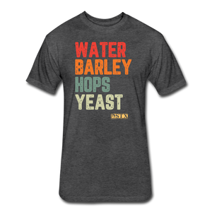 Water/Barley/Hops/Yeast - heather black