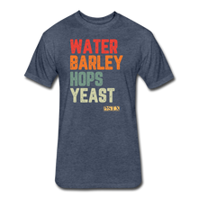 Load image into Gallery viewer, Water/Barley/Hops/Yeast - heather navy