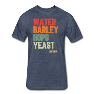 Water/Barley/Hops/Yeast - heather navy