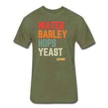 Load image into Gallery viewer, Water/Barley/Hops/Yeast - heather military green