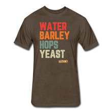 Load image into Gallery viewer, Water/Barley/Hops/Yeast - heather espresso
