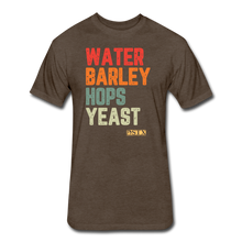 Load image into Gallery viewer, Water/Barley/Hops/Yeast - heather espresso