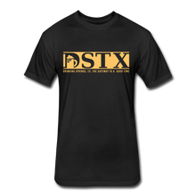 Load image into Gallery viewer, Fitted Cotton DSTX Logo Tee - black