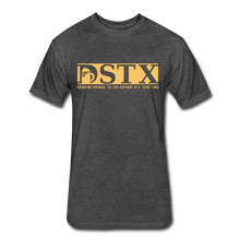 Load image into Gallery viewer, Fitted Cotton DSTX Logo Tee - heather black