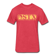 Load image into Gallery viewer, Fitted Cotton DSTX Logo Tee - heather red