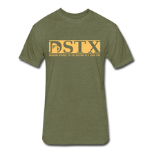Load image into Gallery viewer, Fitted Cotton DSTX Logo Tee - heather military green