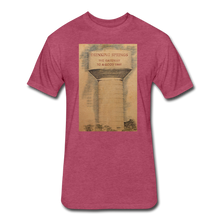 Load image into Gallery viewer, Wear the Water Tower Tee - heather burgundy