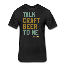 Load image into Gallery viewer, Talk Craft Beer To Me - black