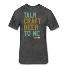 Load image into Gallery viewer, Talk Craft Beer To Me - heather black