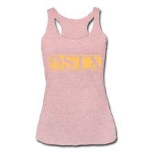 Load image into Gallery viewer, DSTX Logo Women’s Tri-Blend Racerback Tank - heather dusty rose