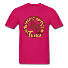 Load image into Gallery viewer, Drinking Springs Logo Tee - fuchsia