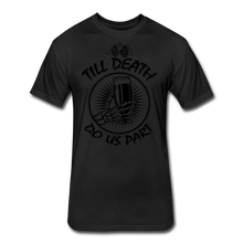 Load image into Gallery viewer, Fitted Cotton/Poly T-Shirt by Next Level - black