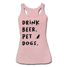 Load image into Gallery viewer, Drink Beer Pet Dogs - heather dusty rose
