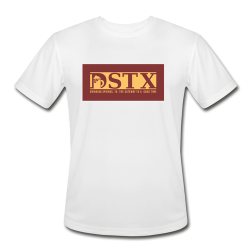 Men’s Moisture Wicking Performance T-Shirt - white