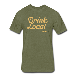 Drink Local DSTX - heather military green