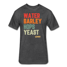 Load image into Gallery viewer, Water/Barley/Hops/Yeast - heather black
