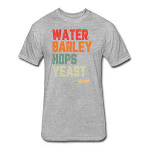 Water/Barley/Hops/Yeast - heather gray