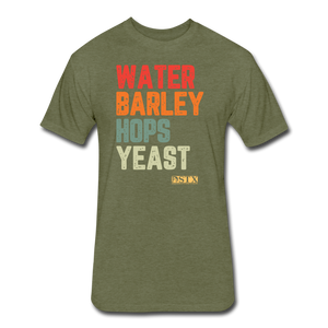 Water/Barley/Hops/Yeast - heather military green