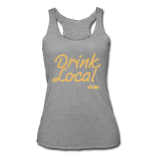 Load image into Gallery viewer, Drink Local Racerback Tank - heather gray
