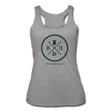 Load image into Gallery viewer, DSTX Women’s Tri-Blend Racerback Tank - heather gray
