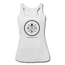 Load image into Gallery viewer, DSTX Women’s Tri-Blend Racerback Tank - heather white
