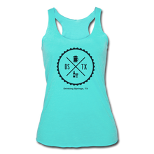 Load image into Gallery viewer, DSTX Women’s Tri-Blend Racerback Tank - turquoise

