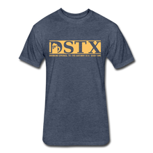 Load image into Gallery viewer, Fitted Cotton DSTX Logo Tee - heather navy

