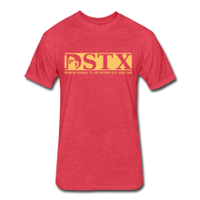 Load image into Gallery viewer, Fitted Cotton DSTX Logo Tee - heather red
