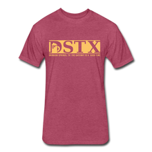 Load image into Gallery viewer, Fitted Cotton DSTX Logo Tee - heather burgundy
