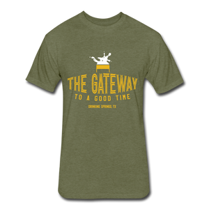 The Gateway to a Good Time - heather military green