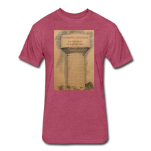 Load image into Gallery viewer, Wear the Water Tower Tee - heather burgundy

