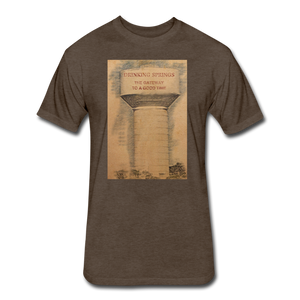 Wear the Water Tower Tee - heather espresso