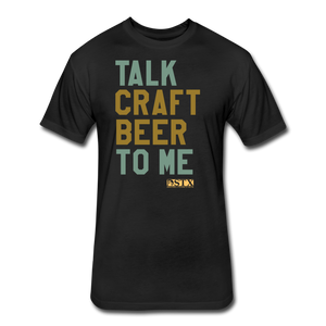 Talk Craft Beer To Me - black