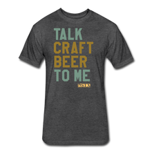 Load image into Gallery viewer, Talk Craft Beer To Me - heather black
