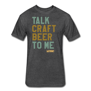 Talk Craft Beer To Me - heather black