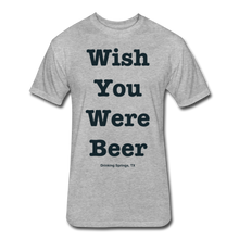 Load image into Gallery viewer, Wish you were beer - heather gray
