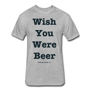 Wish you were beer - heather gray