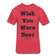 Load image into Gallery viewer, Wish you were beer - heather red
