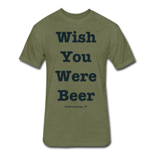 Wish you were beer - heather military green