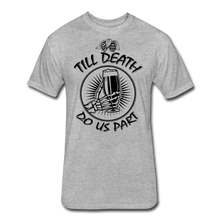 Load image into Gallery viewer, Fitted Cotton/Poly T-Shirt by Next Level - heather gray
