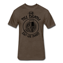 Load image into Gallery viewer, Fitted Cotton/Poly T-Shirt by Next Level - heather espresso
