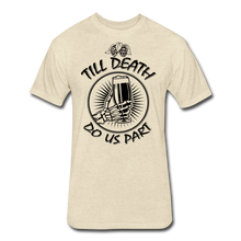Load image into Gallery viewer, Fitted Cotton/Poly T-Shirt by Next Level - heather cream
