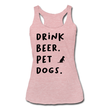 Load image into Gallery viewer, Drink Beer Pet Dogs - heather dusty rose
