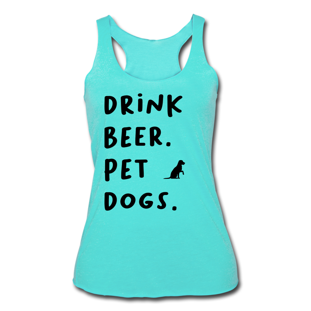 Drink Beer Pet Dogs - turquoise